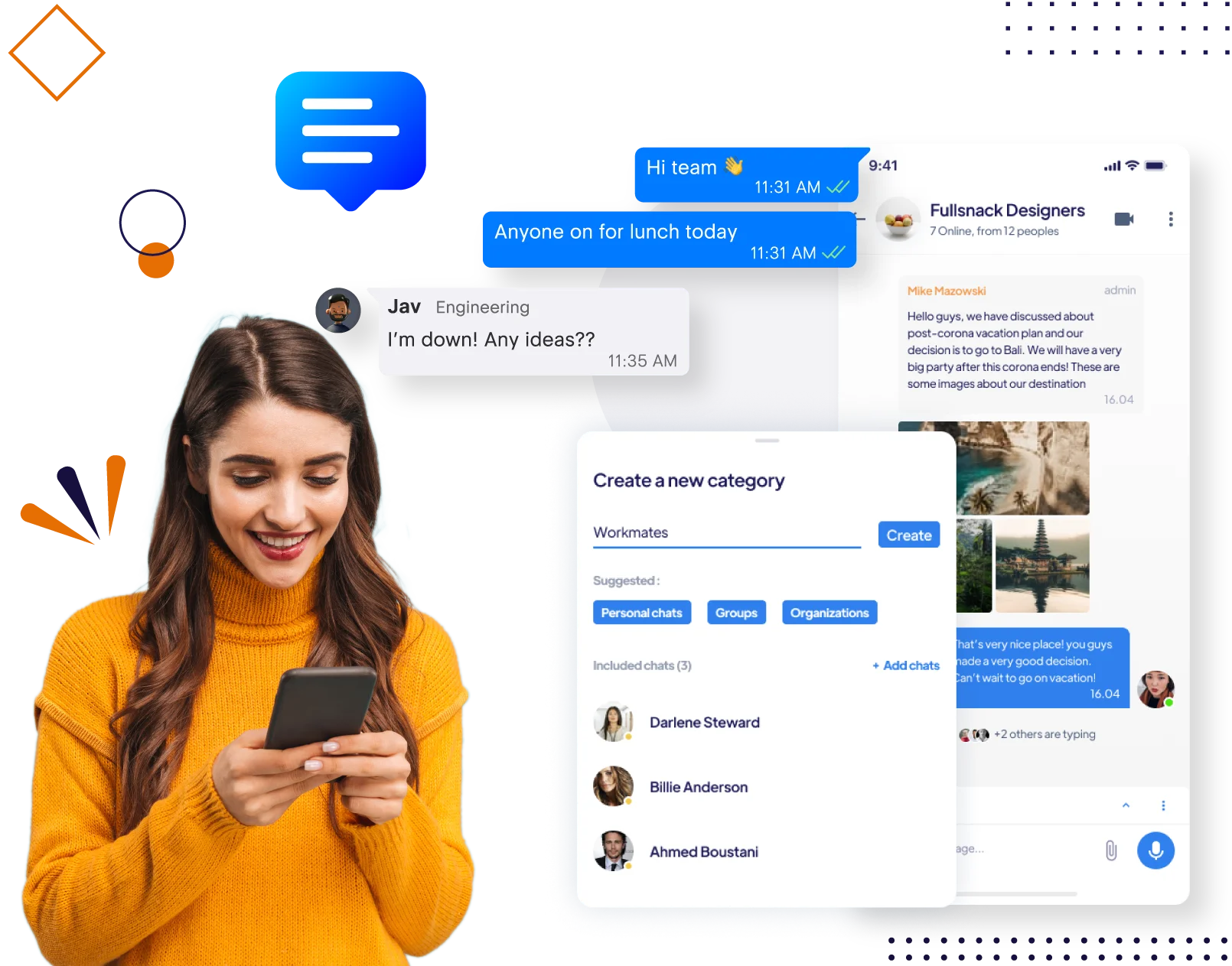 Bulk SMS & WhatsApp Business API campaign dashboard on devices